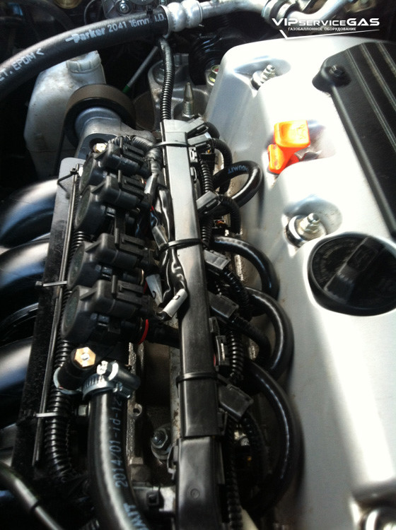 Гбо на Honda CR-V 2.4