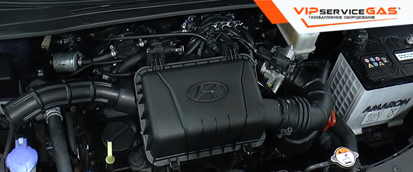 Газ на Hyundai i10 1.1