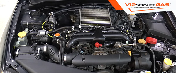 Газ на Subaru Impreza WRX 2.5