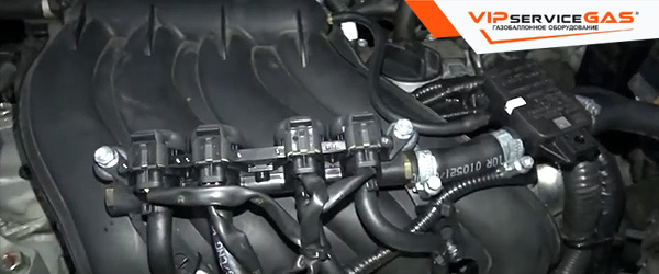 Газ на Nissan Sentra 1.6