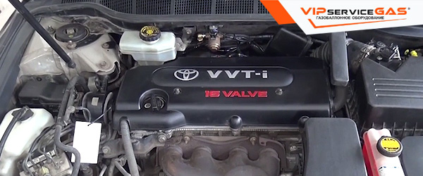Установка гбо на Toyota Camry Hybrid 2.4