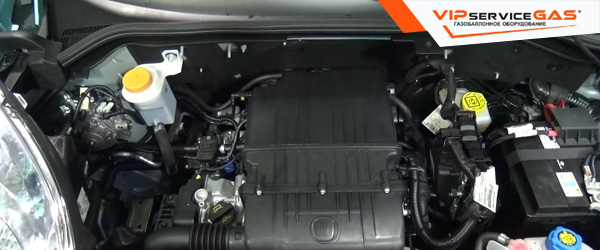 Установка гбо на Fiat Qubo