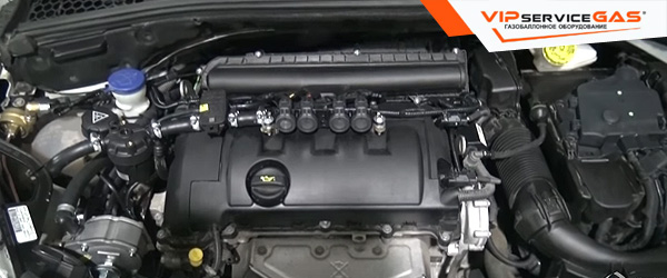 установка ГБО на Citroen DS3 1.6