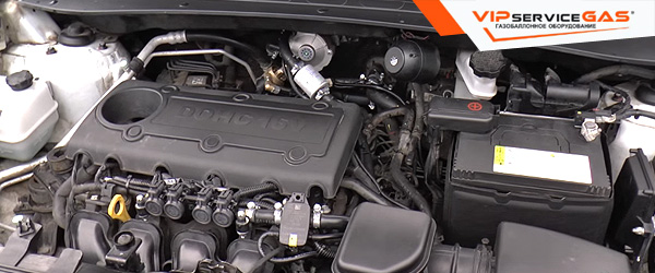 Установка гбо на KIA Sportage 2.0