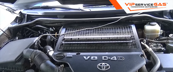 Установка гбо на Toyota Land Cruiser 200 4.5D