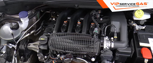 Установка гбо на Peugeot 208 1.2