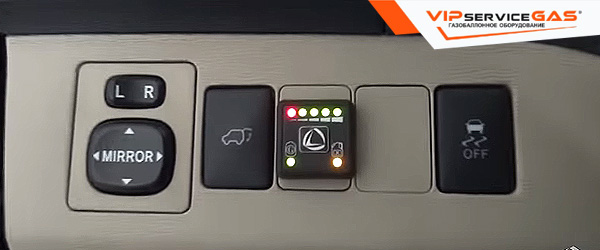 Установка гбо на Toyota Venza 2015