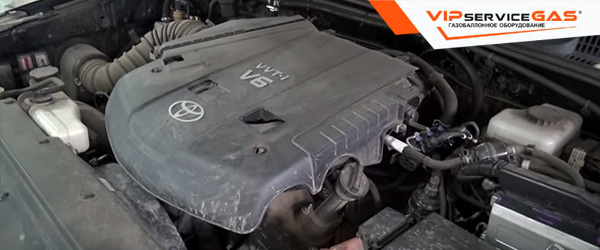 Гбо на Toyota Land Cruser Prado 120