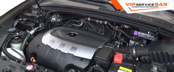 Установка гбо на Acura ZDX 3.7