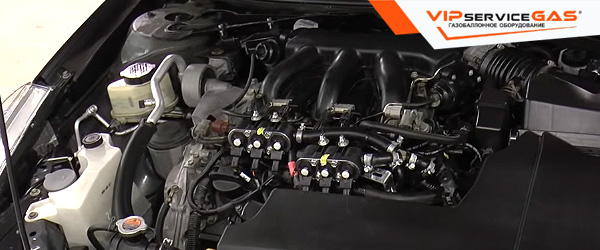 Газ на Nissan Teana 3.5