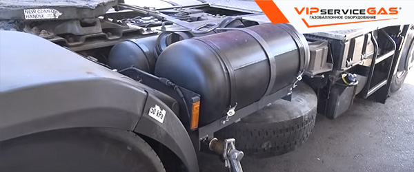 Газ на DAF 105 XF