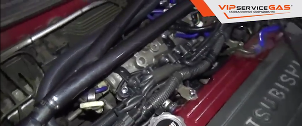 Установка гбо на Mitsubishi Lancer Evolution