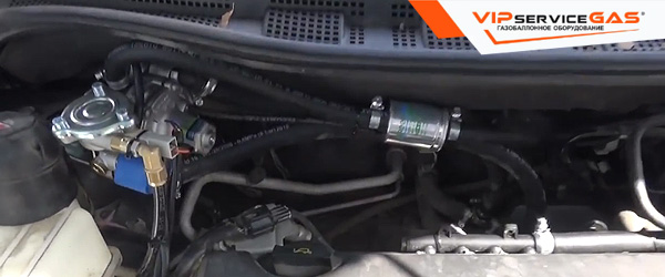 Установка гбо на Mazda 5